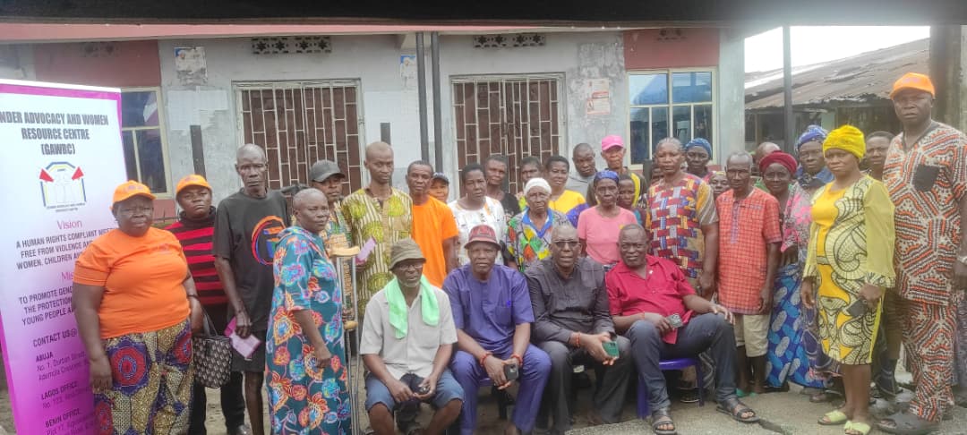Alaka Community Elders Hold Meeting on GBV and Harmful Traditional Practices